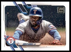 2021 Topps Update Series #US304 Adolis Garcia Texas Rangers